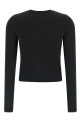 'LS Tee W/Logo print' T-shirt Black