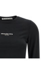 'LS Tee W/Logo print' T-shirt Black