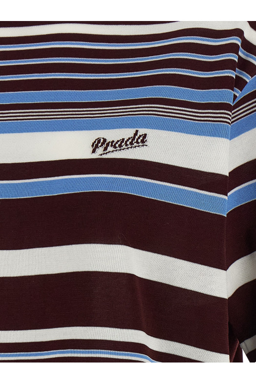 Logo intarsia sweater Multicolor