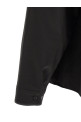 Wool shirt with pocket Black