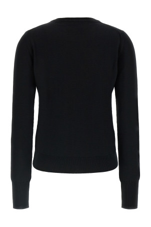 'Emoji' pin sweater Black