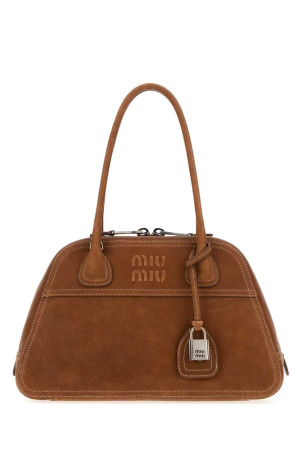Caramel nappa leather Vivant shoulder bag MIU MIU (5BB1992BBL)