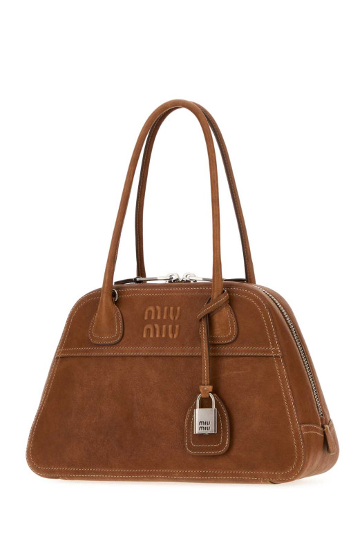 Caramel nappa leather Vivant shoulder bag MIU MIU (5BB1992BBL)