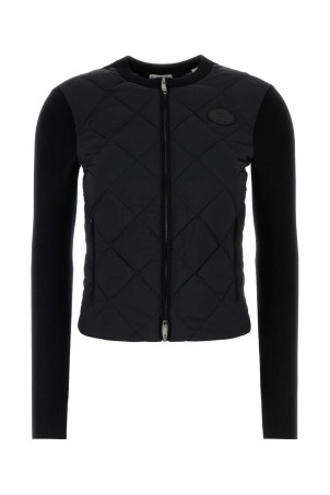 Black wool and nylon cardigan Black BURBERRY (8122572)
