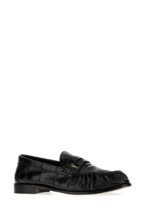 Black leather Le Loafers loafers Black SAINT LAURENT (8459990WXAK)