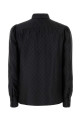 Black twill shirt Red GUCCI (860513ZAUUN)