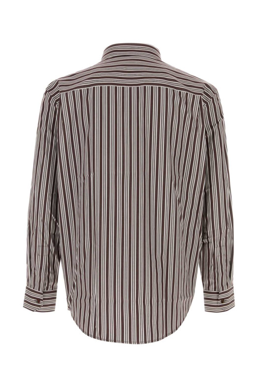 Embroidered poplin shirt SAINT LAURENT (867719Y2O10)