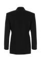 VESTE CROISE'E GRAIN DE POUDRE Black SAINT LAURENT (876201Y7E63)