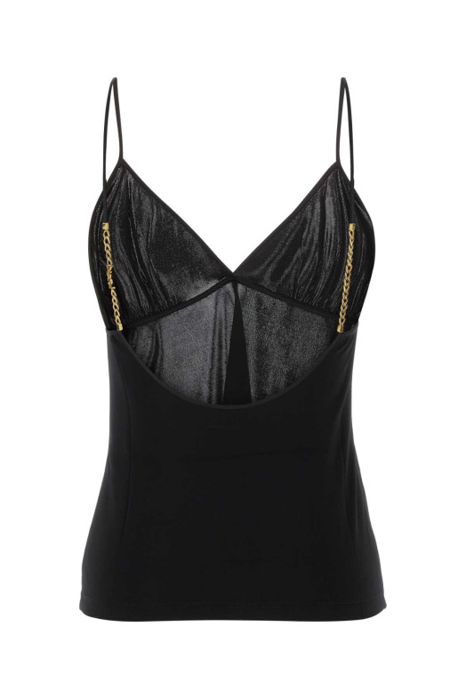 TOP FINES BRETELLES Black SAINT LAURENT (876793Y38DS)