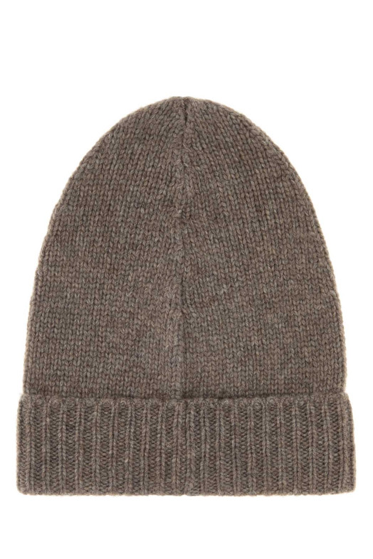 Dove grey cashmere blend Pavir beanie hat THE ROW (A001159Y1032)