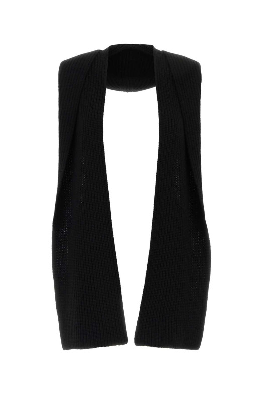 Black cashmere Paise scarf Black THE ROW (A001162Y120)