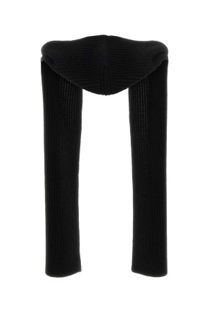 Black cashmere Paise scarf Black THE ROW (A001162Y120)