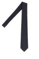 Embroidered jacquard tie SAINT LAURENT (A0013L3Y009)