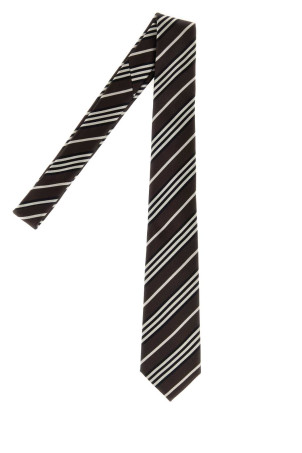 Embroidered silk tie SAINT LAURENT (A0014Q3Y002)