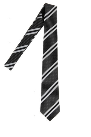 Embroidered jacquard tie SAINT LAURENT (A002HA3Y009)