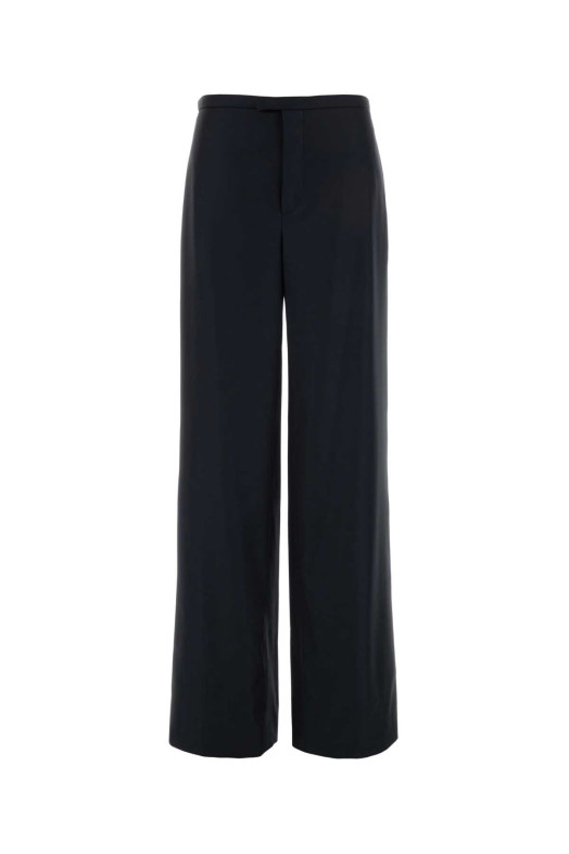 Midnight blue wool palazzo pant GUCCI (A003X0ZAVMD)