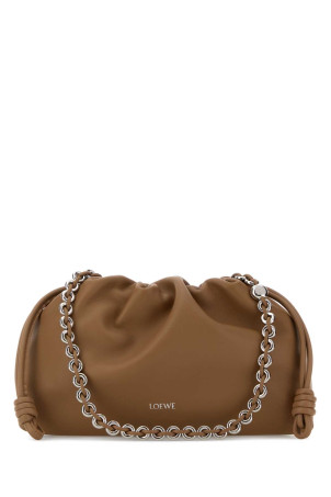 Camel nappa leather medium Flamenco clutch LOEWE (A411FCRX75)