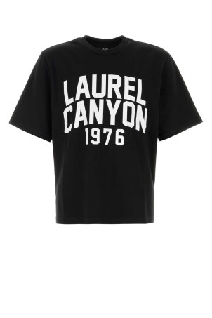 Black cotton t-shirt Black AMIRI (AM426JR059)