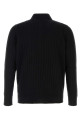 Black wool blend polo shirt Black AMIRI (AM426KN060)