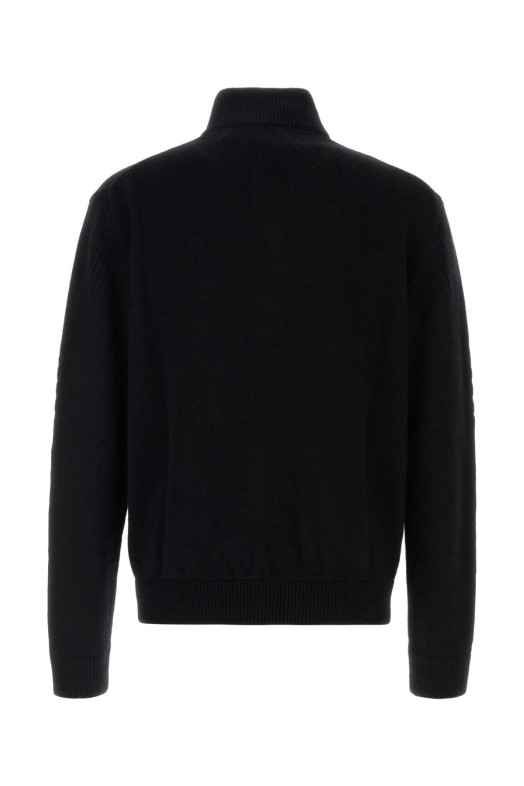 Black wool blend cardigan GIVENCHY (BMK01H4YRM)