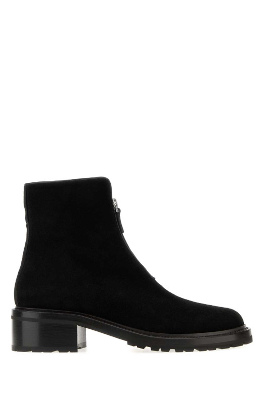 Black suede Hike ankle boots Black THE ROW (F001074L896)