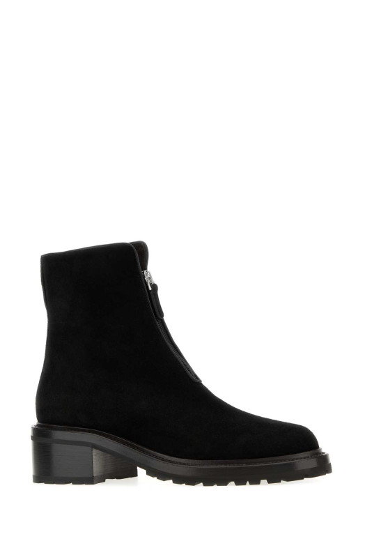 Black suede Hike ankle boots Black THE ROW (F001074L896)