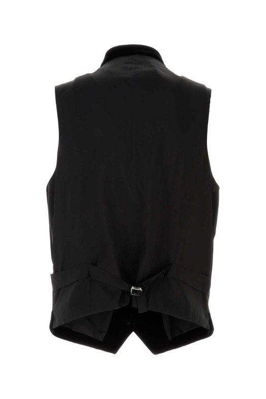 Black velvet vest GIORGIO ARMANI (GM004486TE10046)