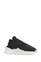 Black leather and fabric Y-3 Kaiwa sneakers Y3 YAMAMOTO (HR1952)