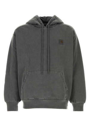 Dark grey cotton Hooded Vista Sweat CARHARTT WIP (I029523)