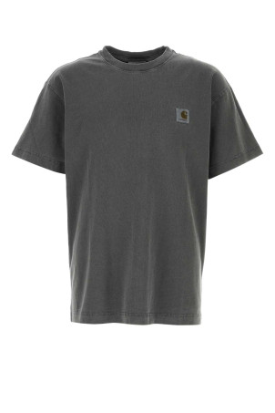 Charcoal cotton Vista S/S T-shirt CARHARTT WIP (I030780)