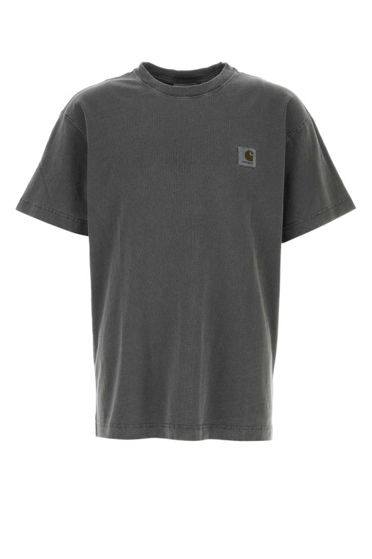 Charcoal cotton Vista S/S T-shirt CARHARTT WIP (I030780)