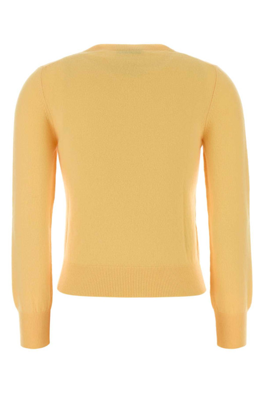 Yellow wool sweater MIU MIU (MML08KSOOO6600)