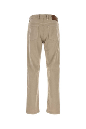 Beige stretch linen blend pant ZEGNA (RUHP16A3CITY)