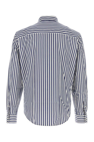 QUOTA-CONTRASTEDAMIDECOEURBUTTONDOWNCOLLARCLASSICF Denim AMI (USH878CO0250)
