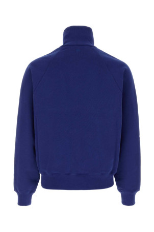 Blue cottons sweatshirt AMI (USW804JE0259)