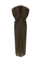 Polka Rhythm dress Brown