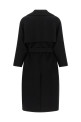'Operoso' dressing gown coat Black