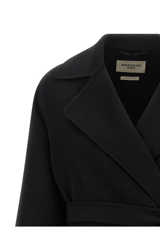 'Operoso' dressing gown coat Black