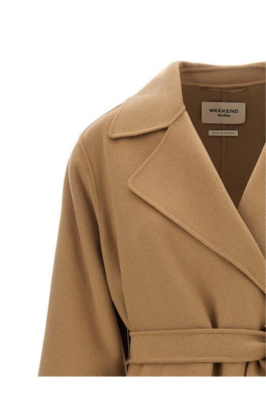 Industrious dressing gown coat Beige