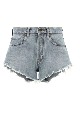 Denim shorts BLUE