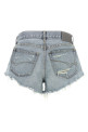 Denim shorts BLUE
