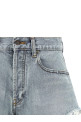Denim shorts BLUE