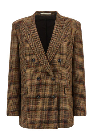 'Jasmine' double-breasted blazer Brown