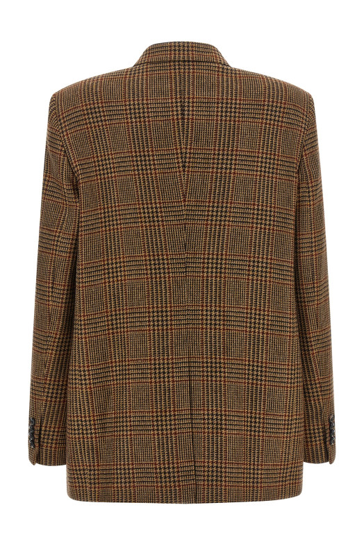 'Jasmine' double-breasted blazer Brown