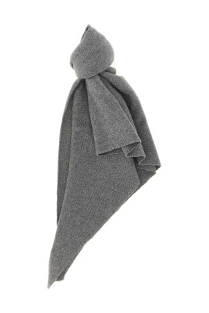 Knitted scarf Gray