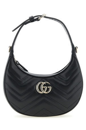 'GG Marmont' small shoulder bag Black