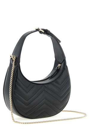 'GG Marmont' small shoulder bag Black