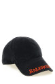 Cap with embroidered logo Black