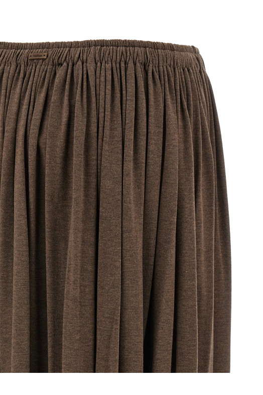 'Livrea' skirt Brown