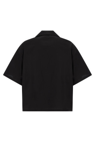 'The Door' bowling shirt Black